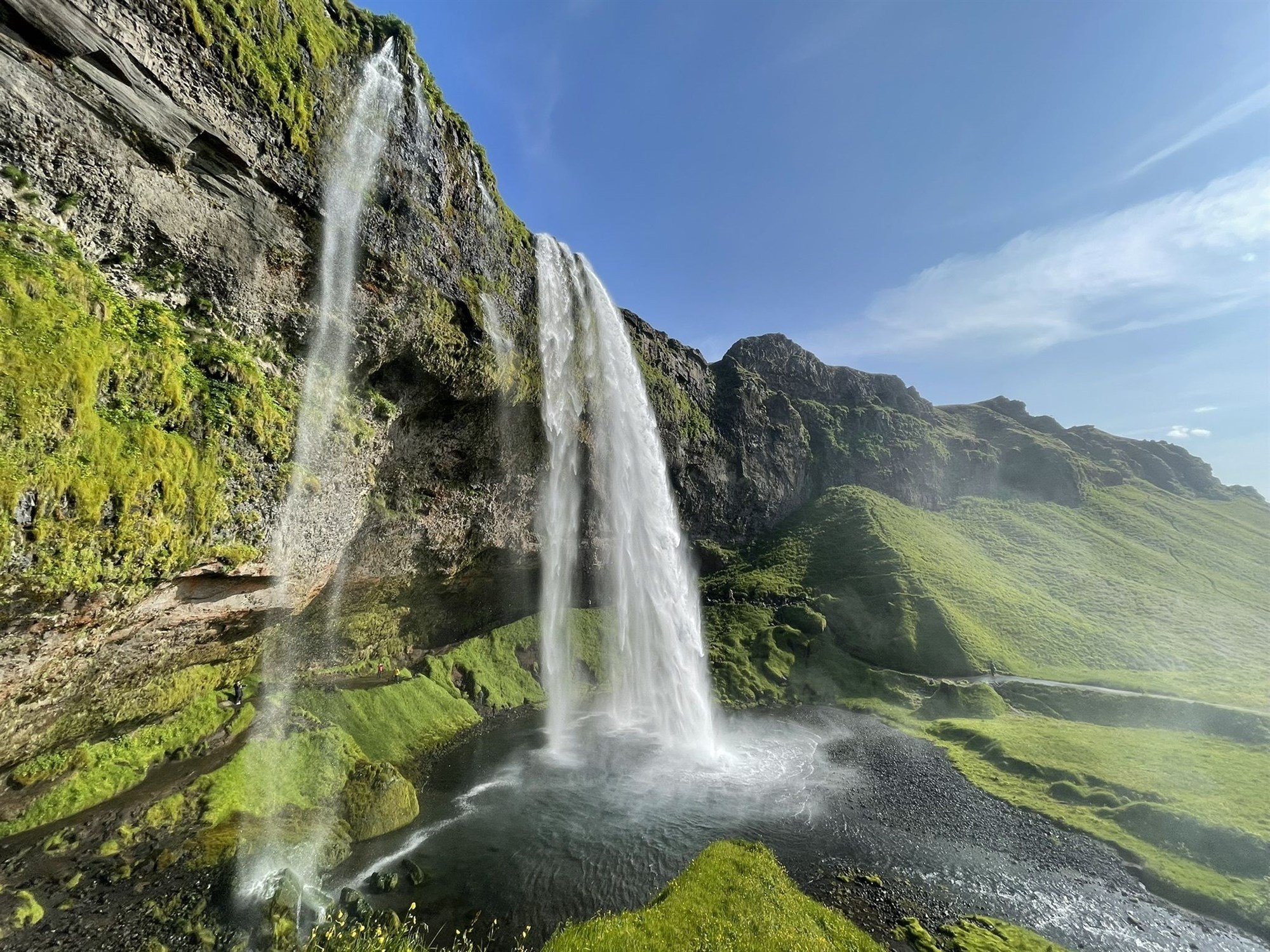 Seljalandsfoss waterfall in Iceland